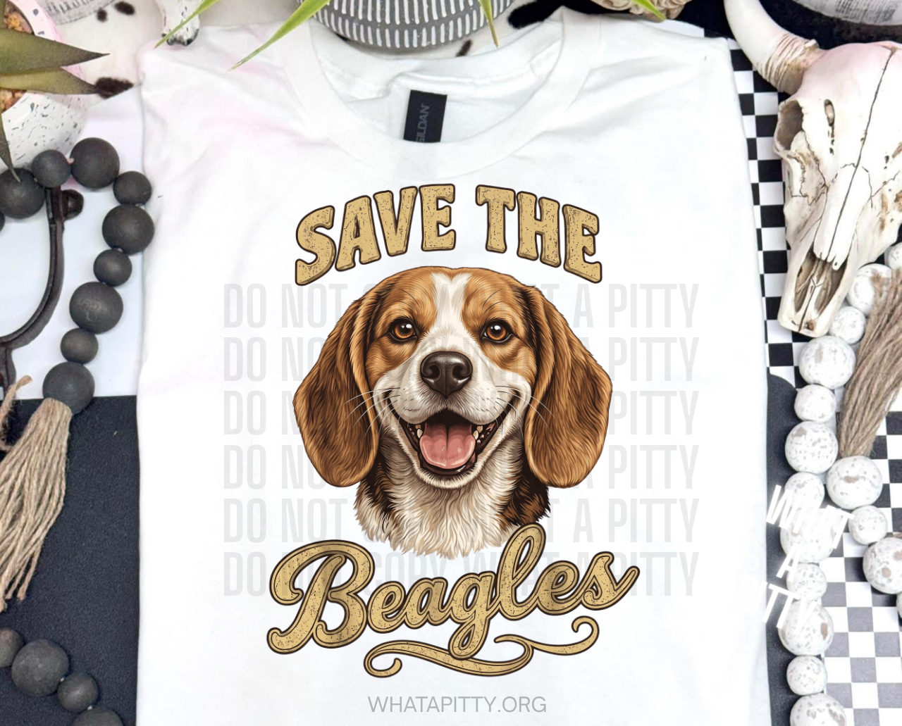 Save the Beagles tee