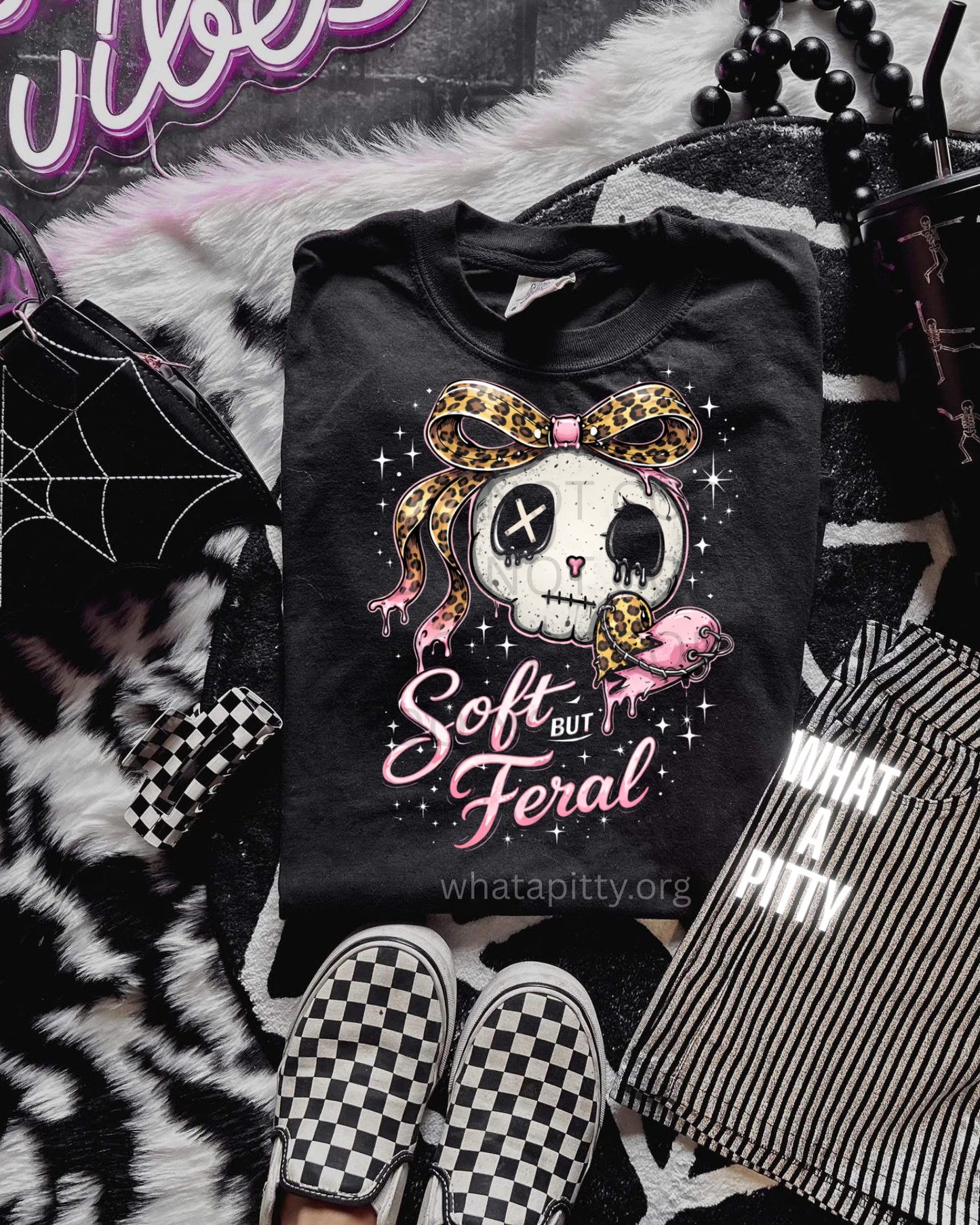 Soft & Feral tee