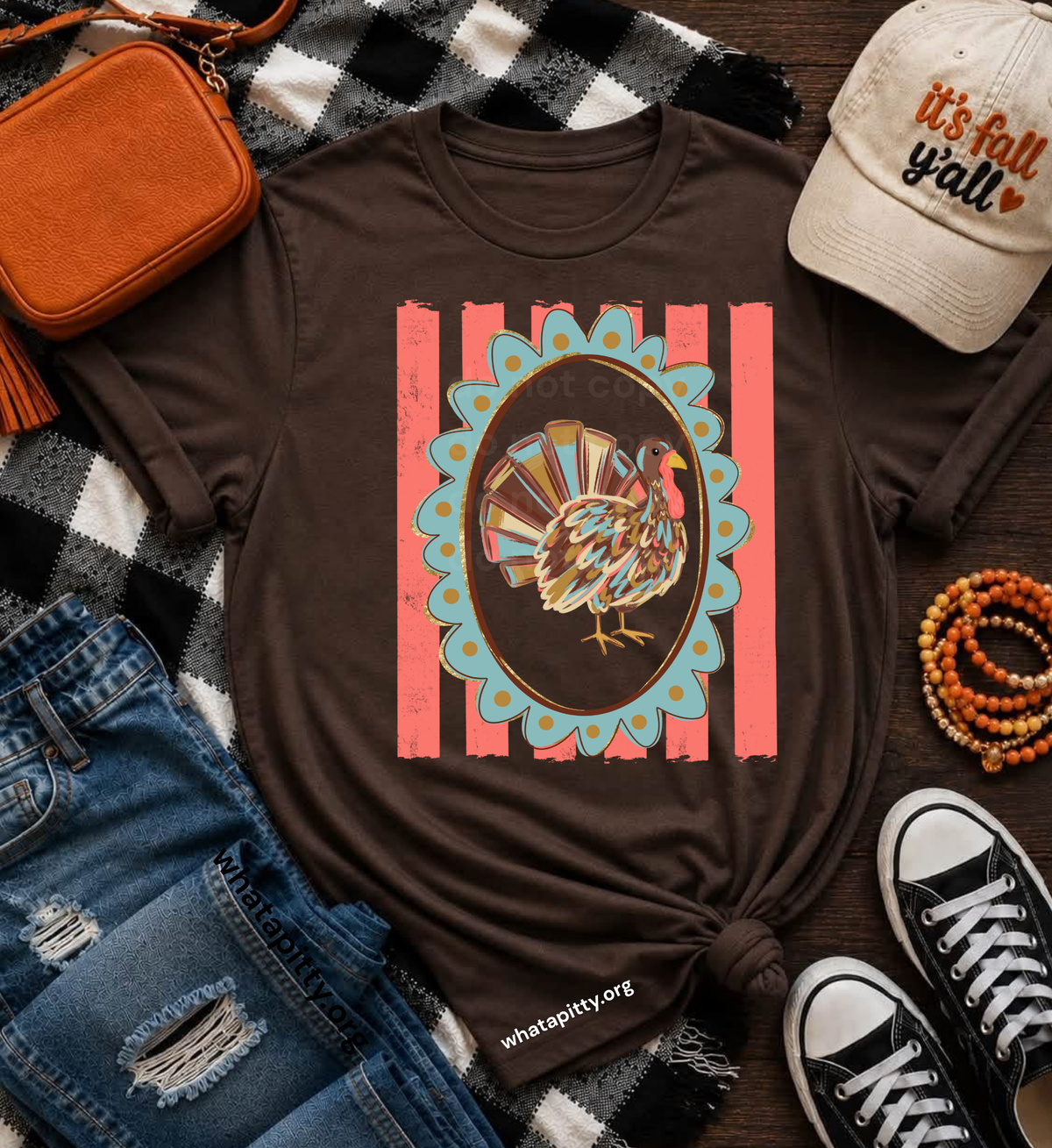 Turkey Photo Frame tee