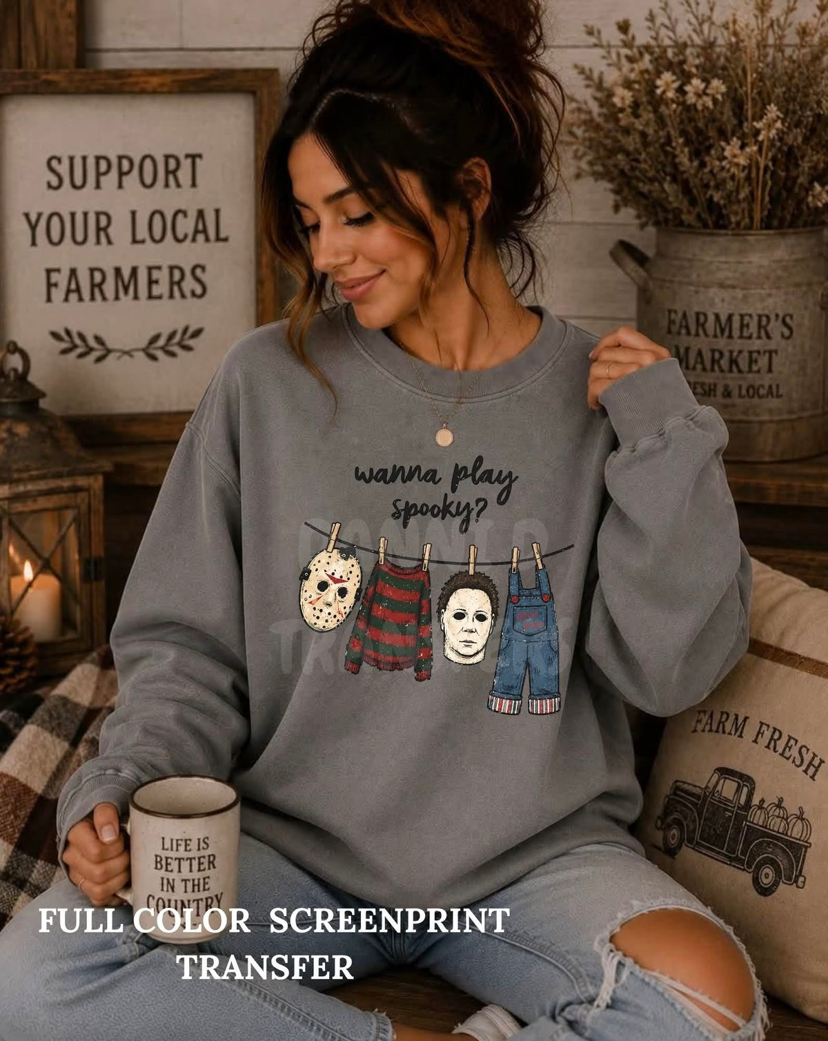 Wanna Play Spooky tee