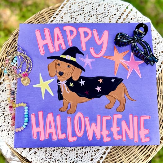 Happy Halloweenie tee