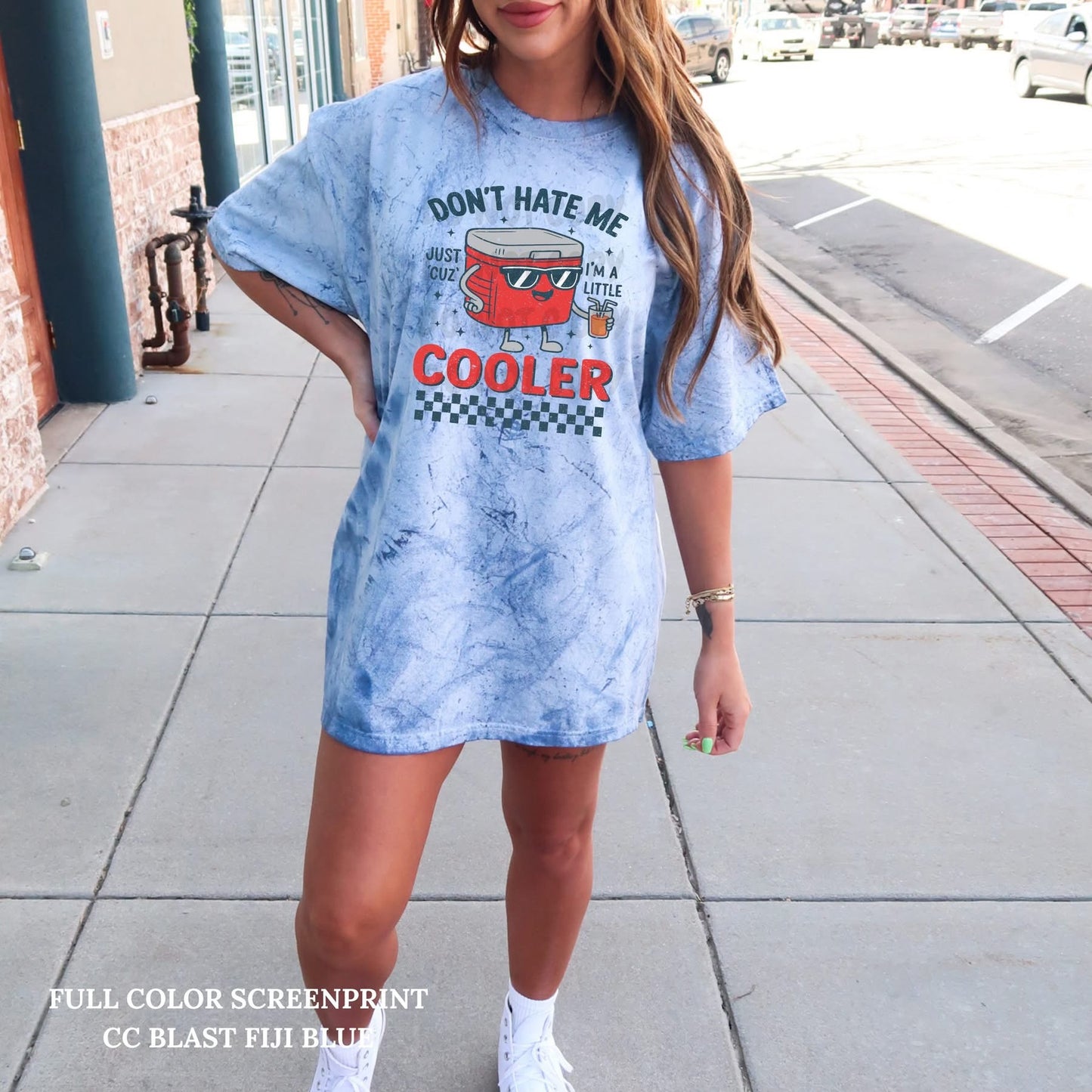 Don't hate me just cuz I'm a little Cooler tee