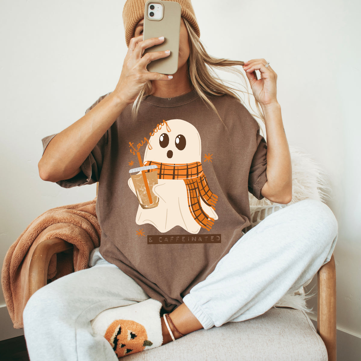 Stay Cozy & Caffeinated tee