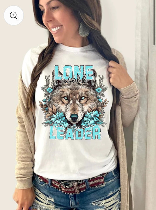 Lone Wolf I'm My Own Leader t-shirt