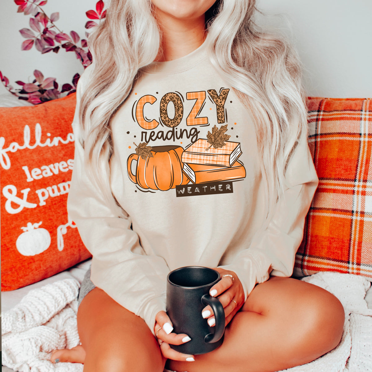 Cozy Reading weather tee