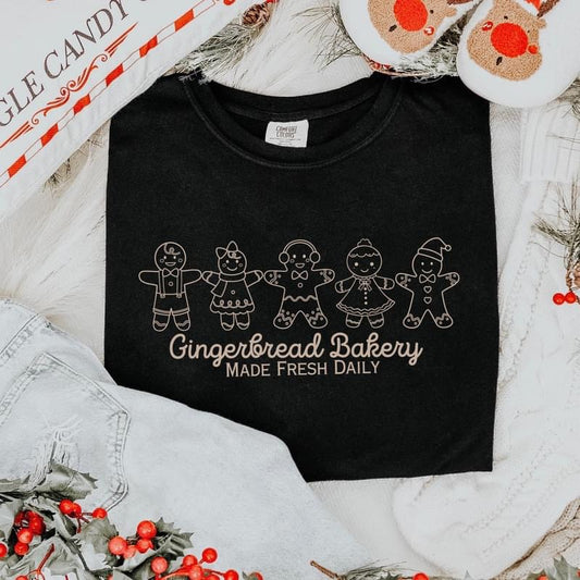 Gingerbread Bakery tee