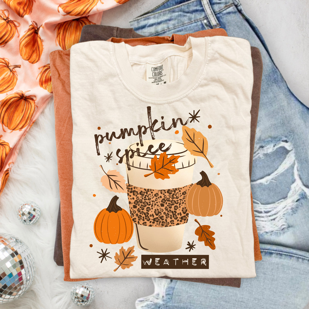 Pumpkin Spice Weather tee