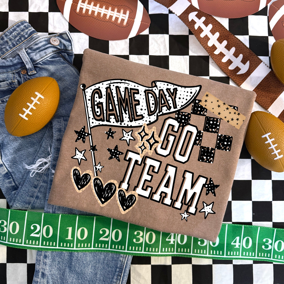 Game Day Go team tee