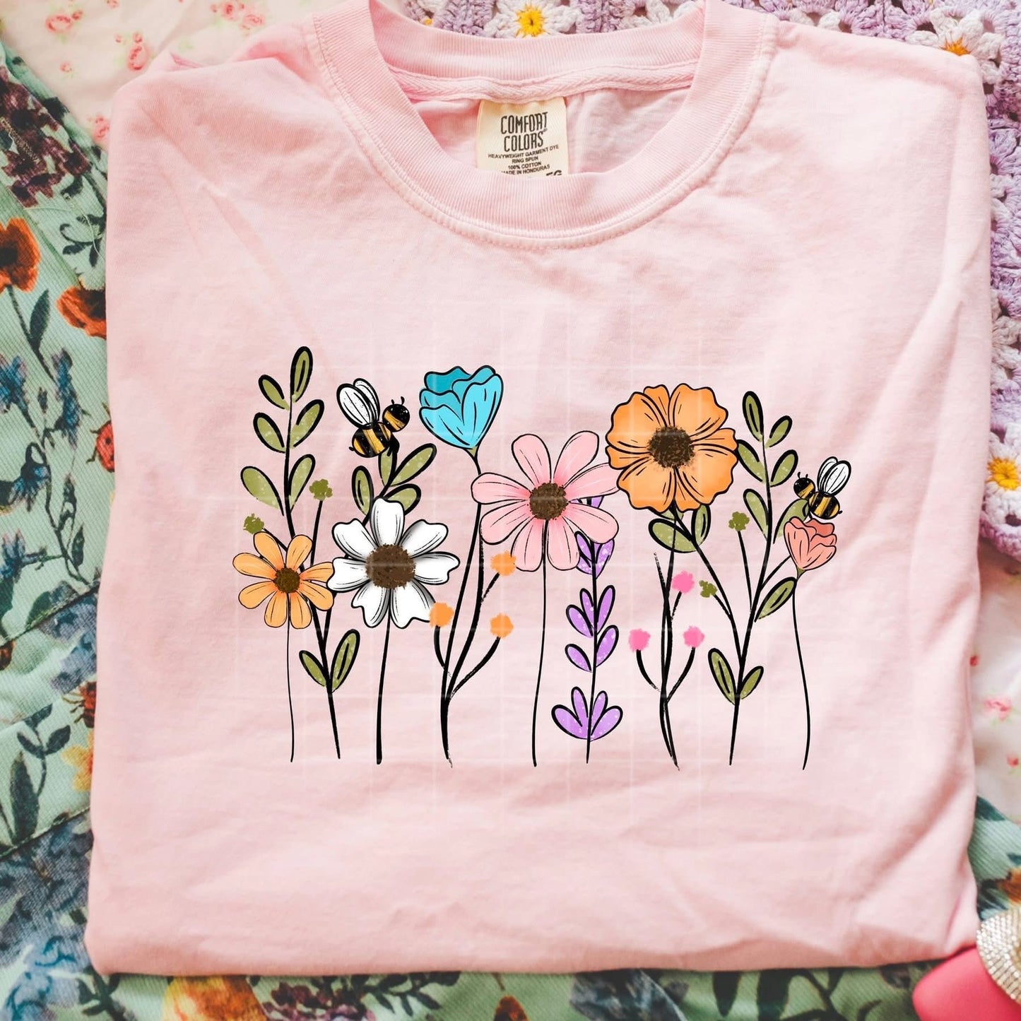 Spring Wild Flowers tee