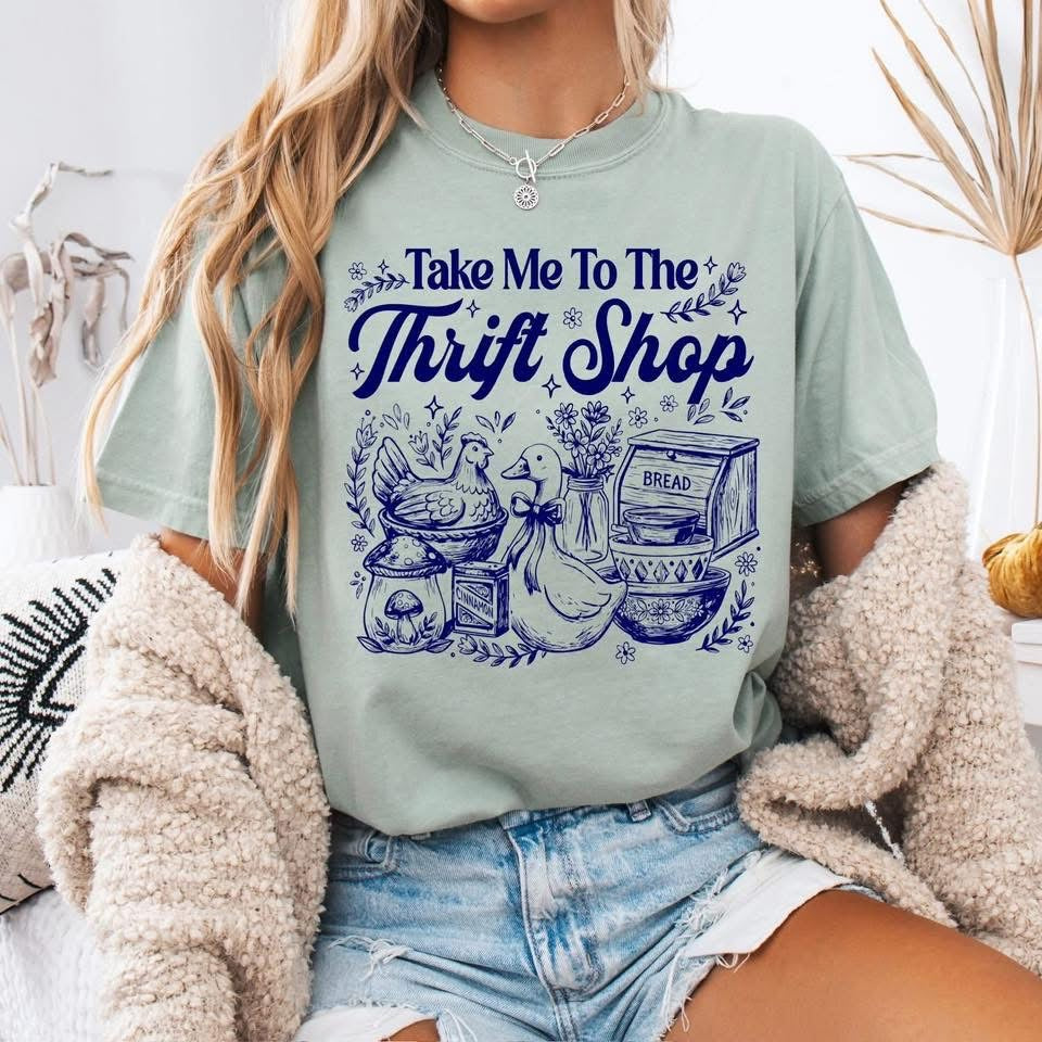 Take me to the Thrift Shop tee