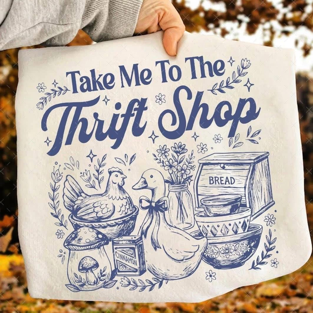 Take me to the Thrift Shop tee