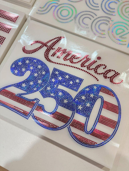 America 250 Spangle tee