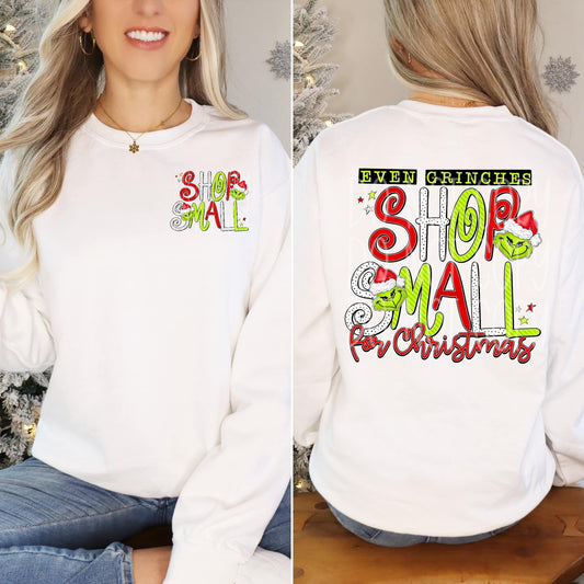 Shop Small for Christmas sweatshirt