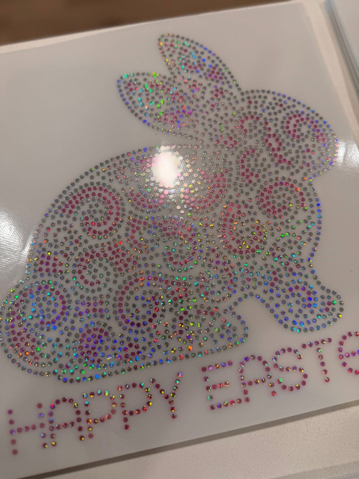 Spiral Bunny Spangle tee