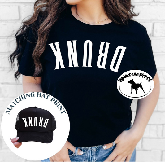DRUNK tee