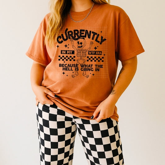 My WTF Era tee (black ink)