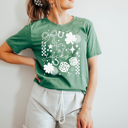Lucky Charm Collage tee