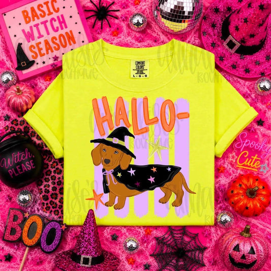 Hallo (weenie) tee