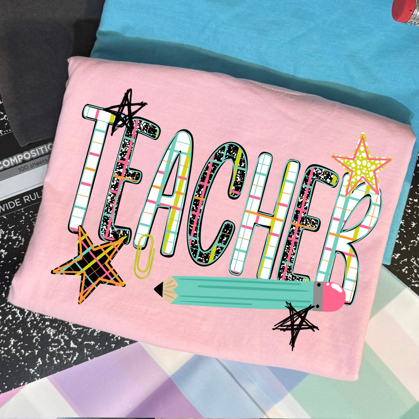 Teacher composition tee