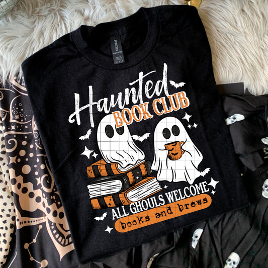 Haunted Book Club tee