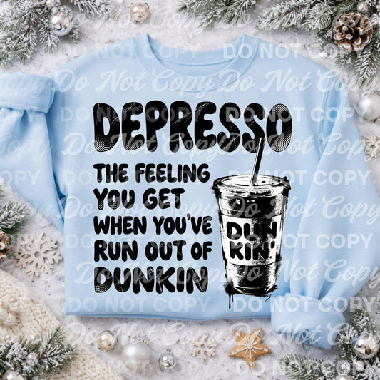 Depresso tee
