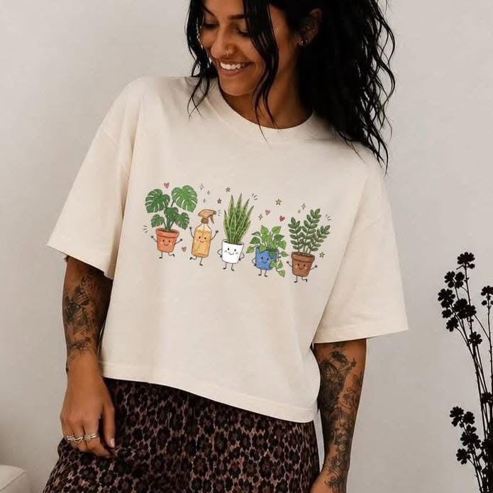 Happy Plants tee