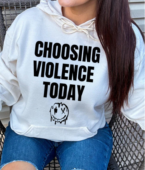 Choosing Violence Today t-shirt