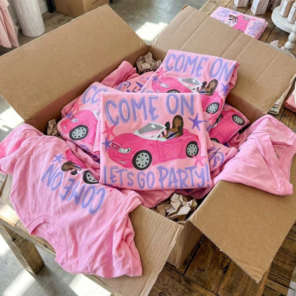Come on Let's go Party tee (African American)