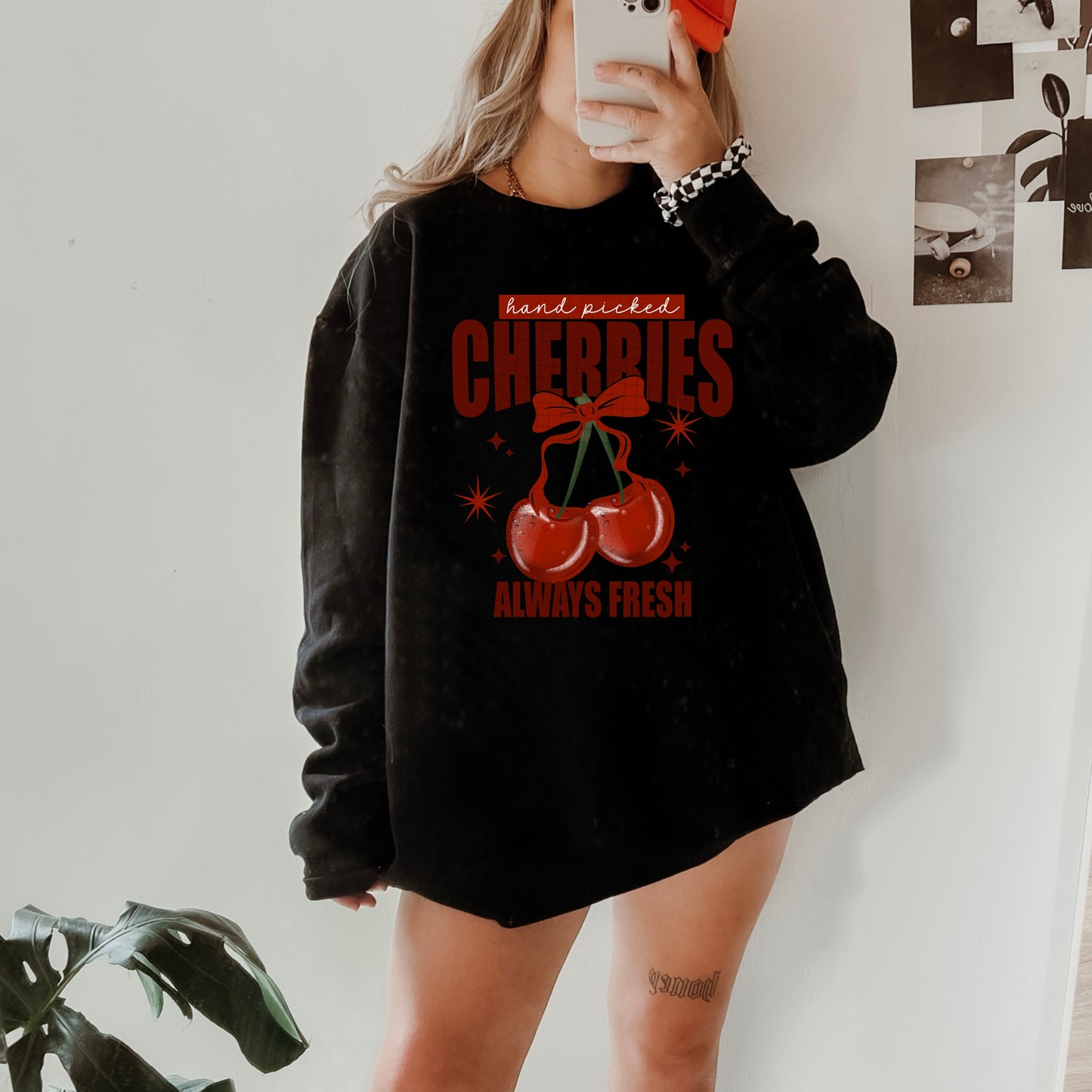 Hand Picked Cherries tee
