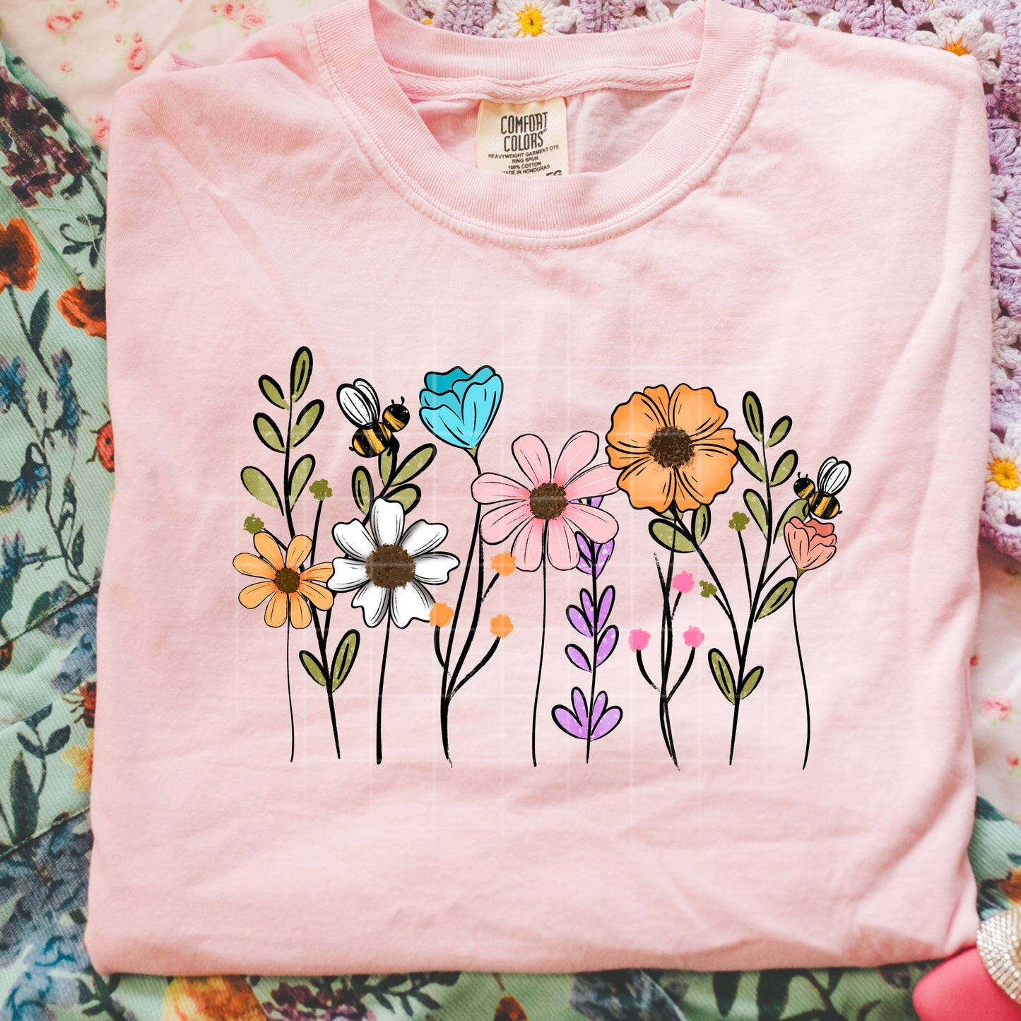 Spring Wild Flowers tee