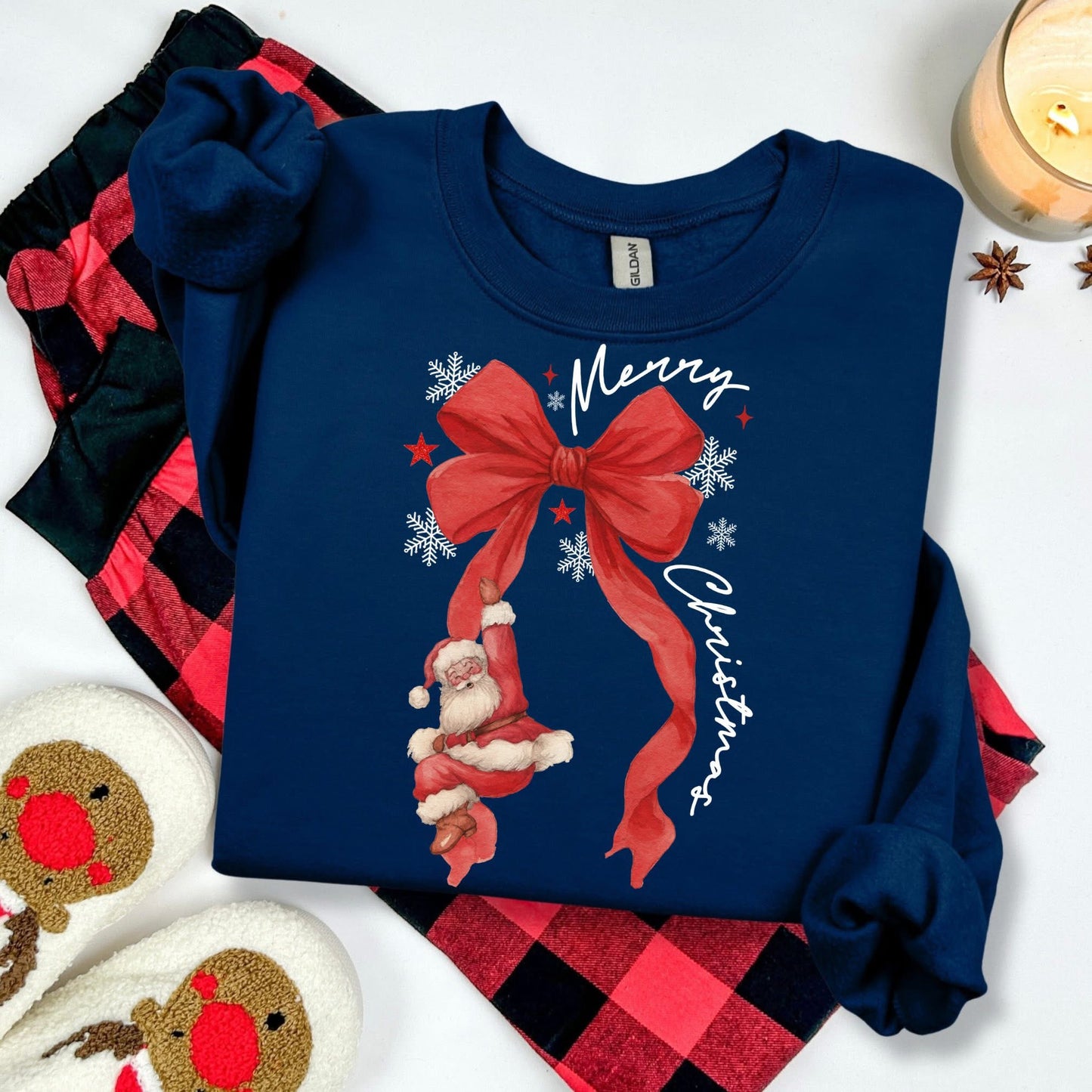 Santa Ribbon tee