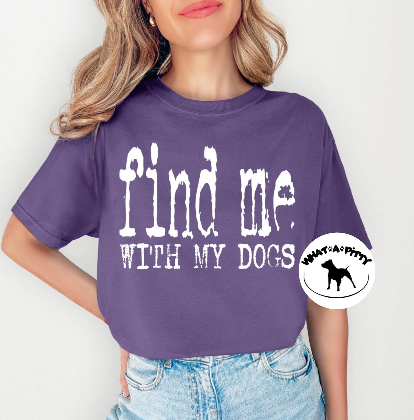 Find me with my Dogs tee
