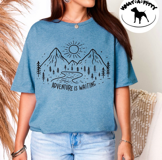Adventure is Waiting tee