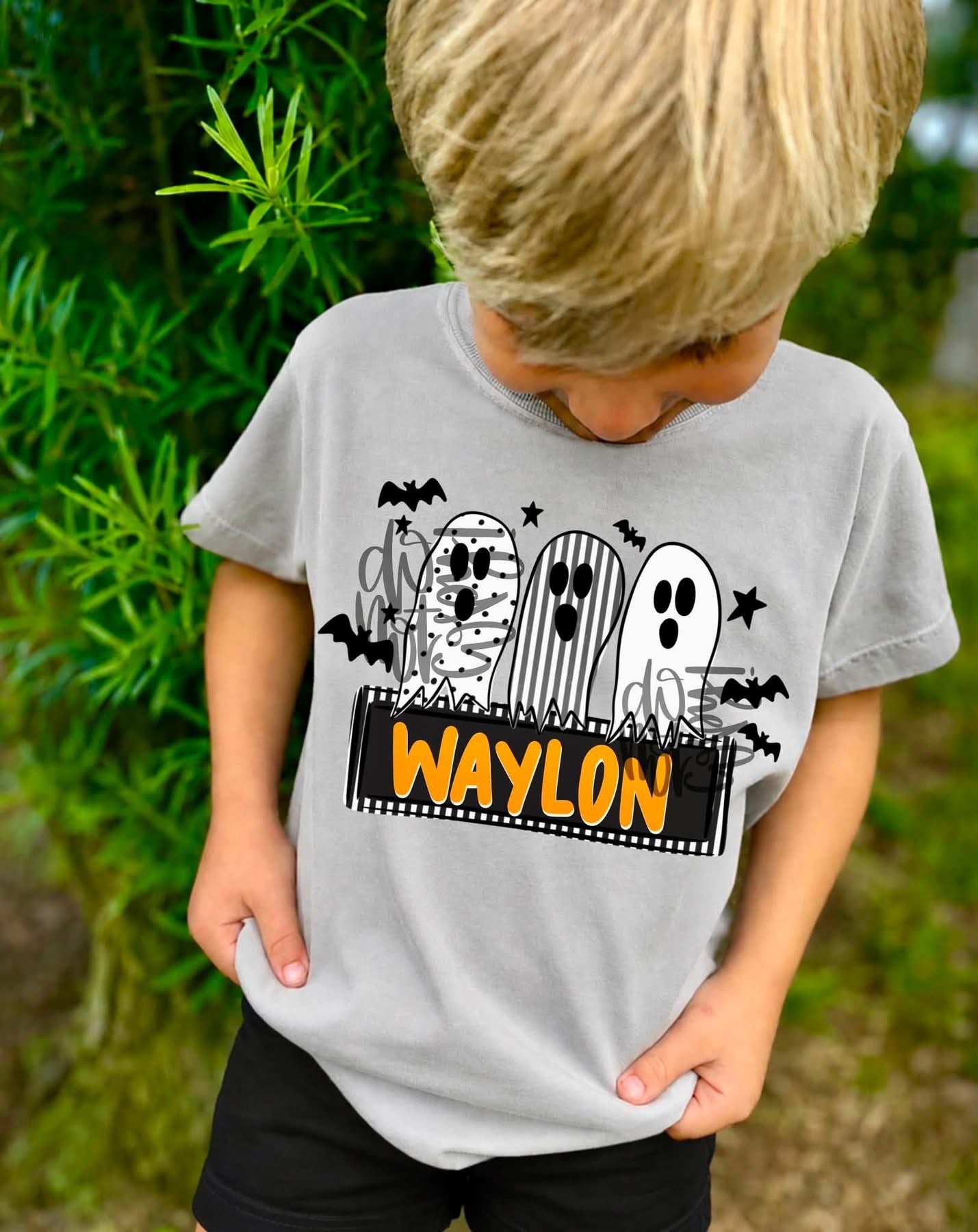 Nameplate Ghost trio tee -YOUTH
