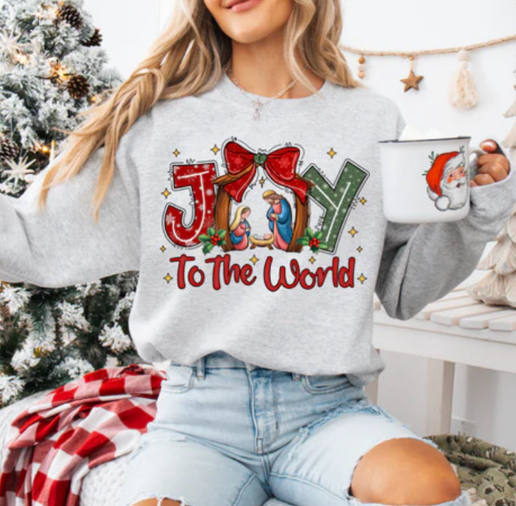 Joy to the World sweatshirt