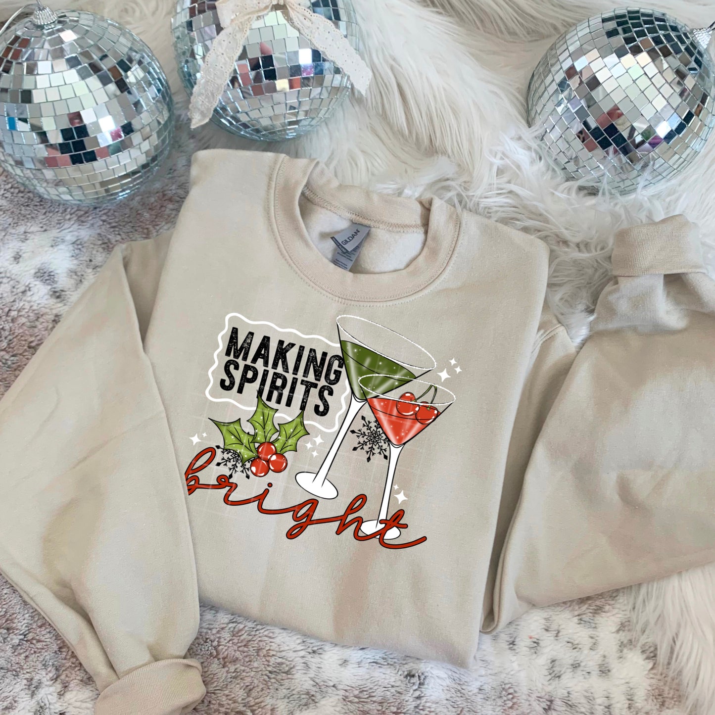 Making Spirits Bright tee