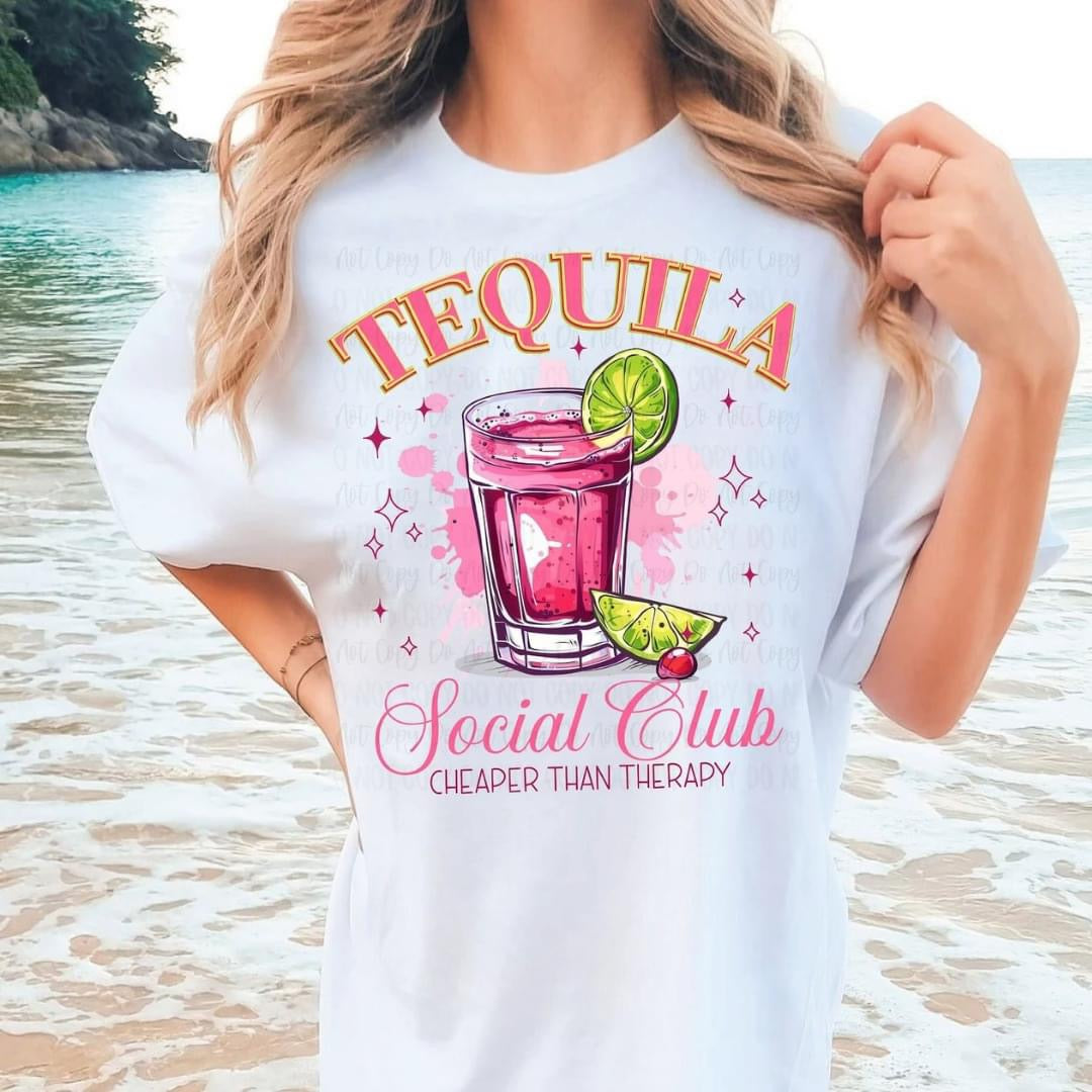 Tequila Social Club tee