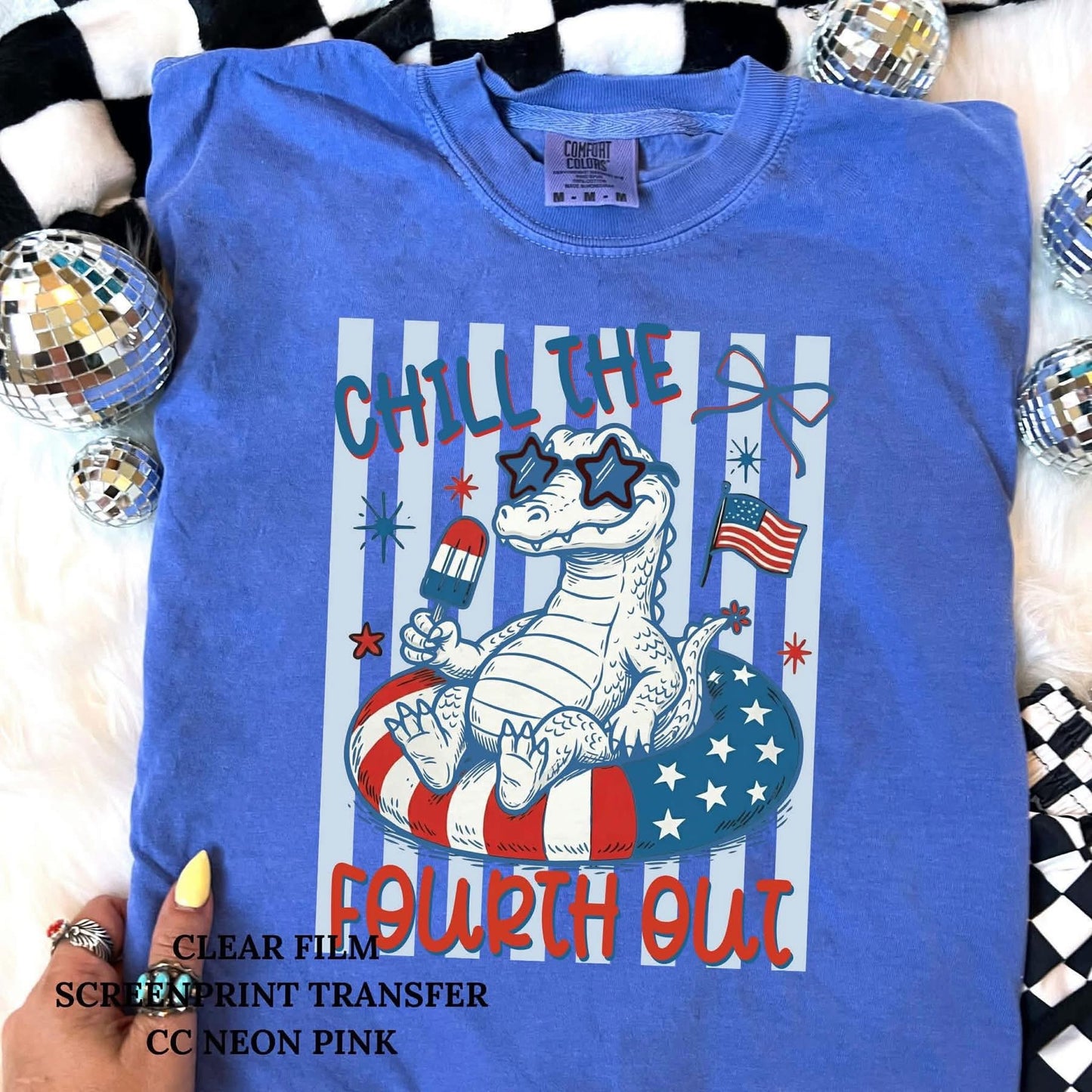 Chill the Fourth Out tee