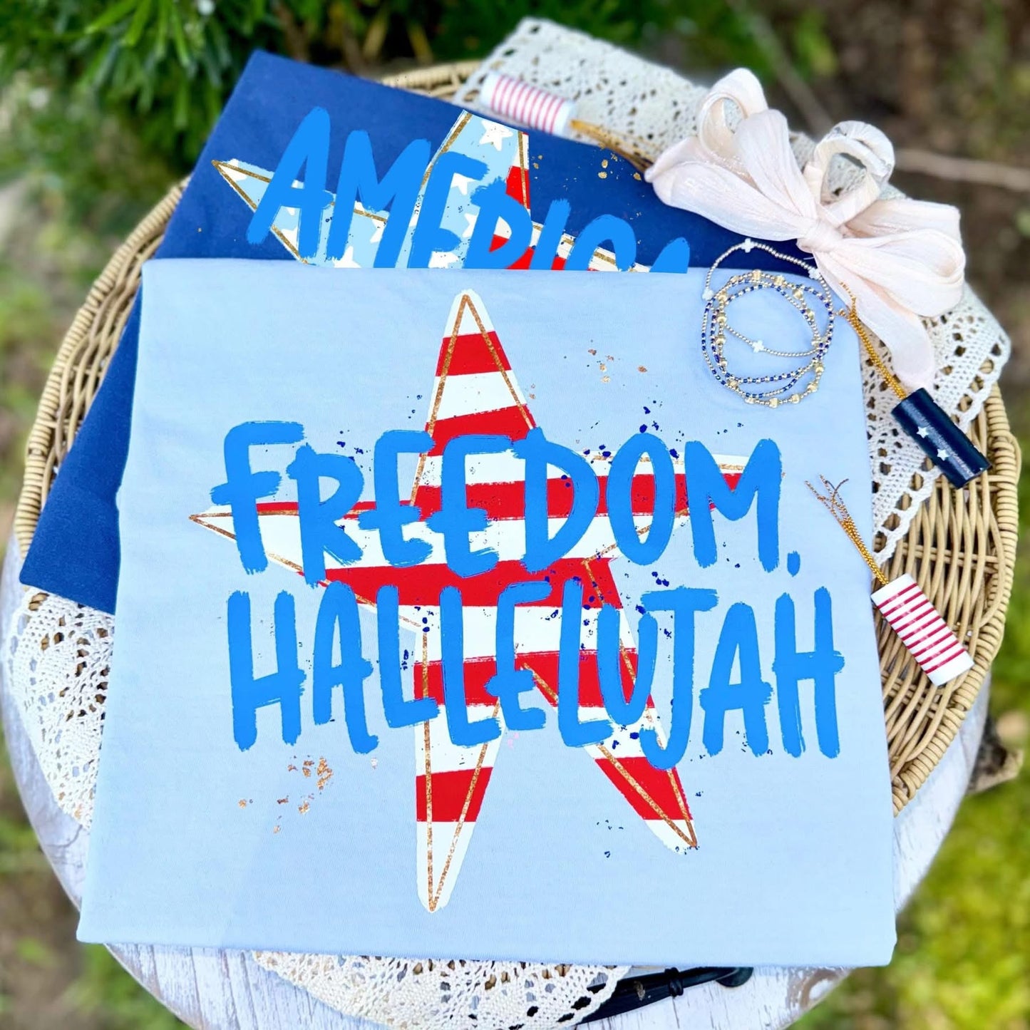 Freedom Hallelujah tee