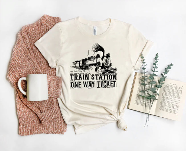 Train Station t-shirt