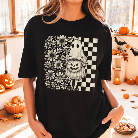Lace Ghost Girl tee
