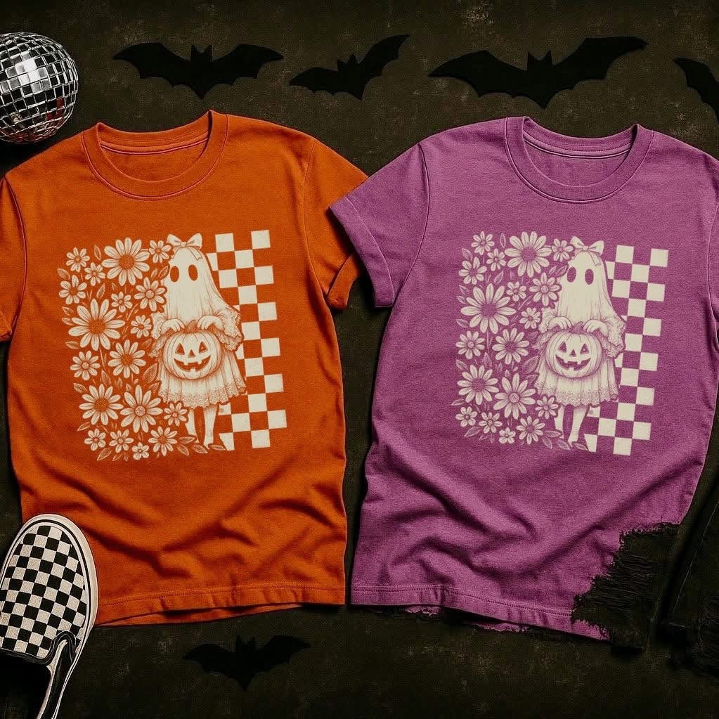 Lace Ghost Girl tee