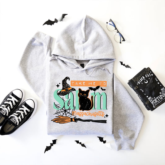 Take me to Salem tee (Black Ink)