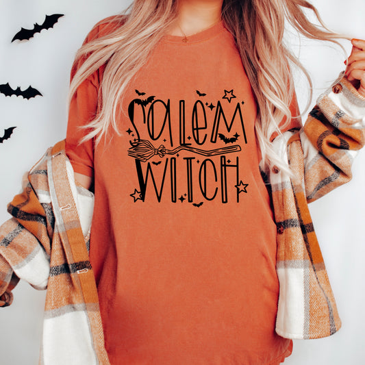 Salem Witch tee (Black Ink)