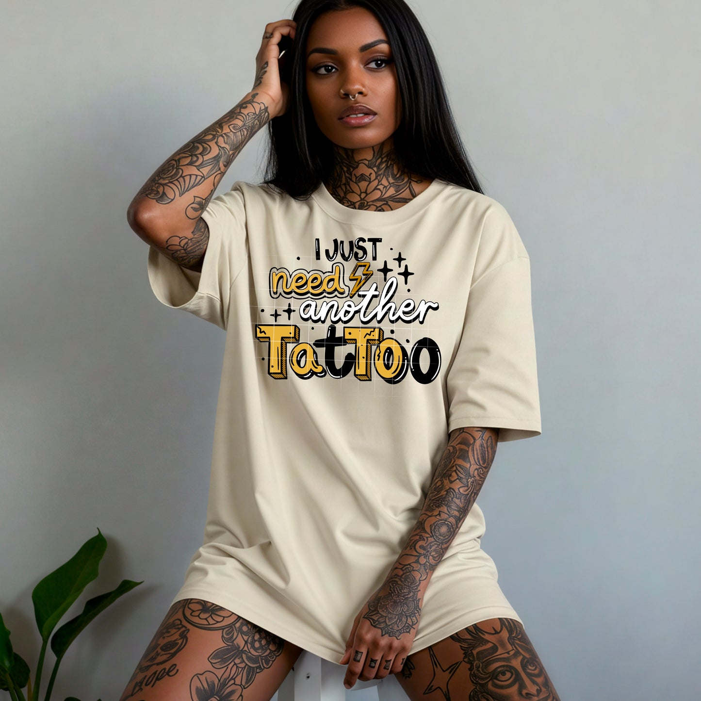 I just need another Tattoo tee (Tangerine Ink)