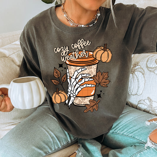Cozy Coffee Weather tee