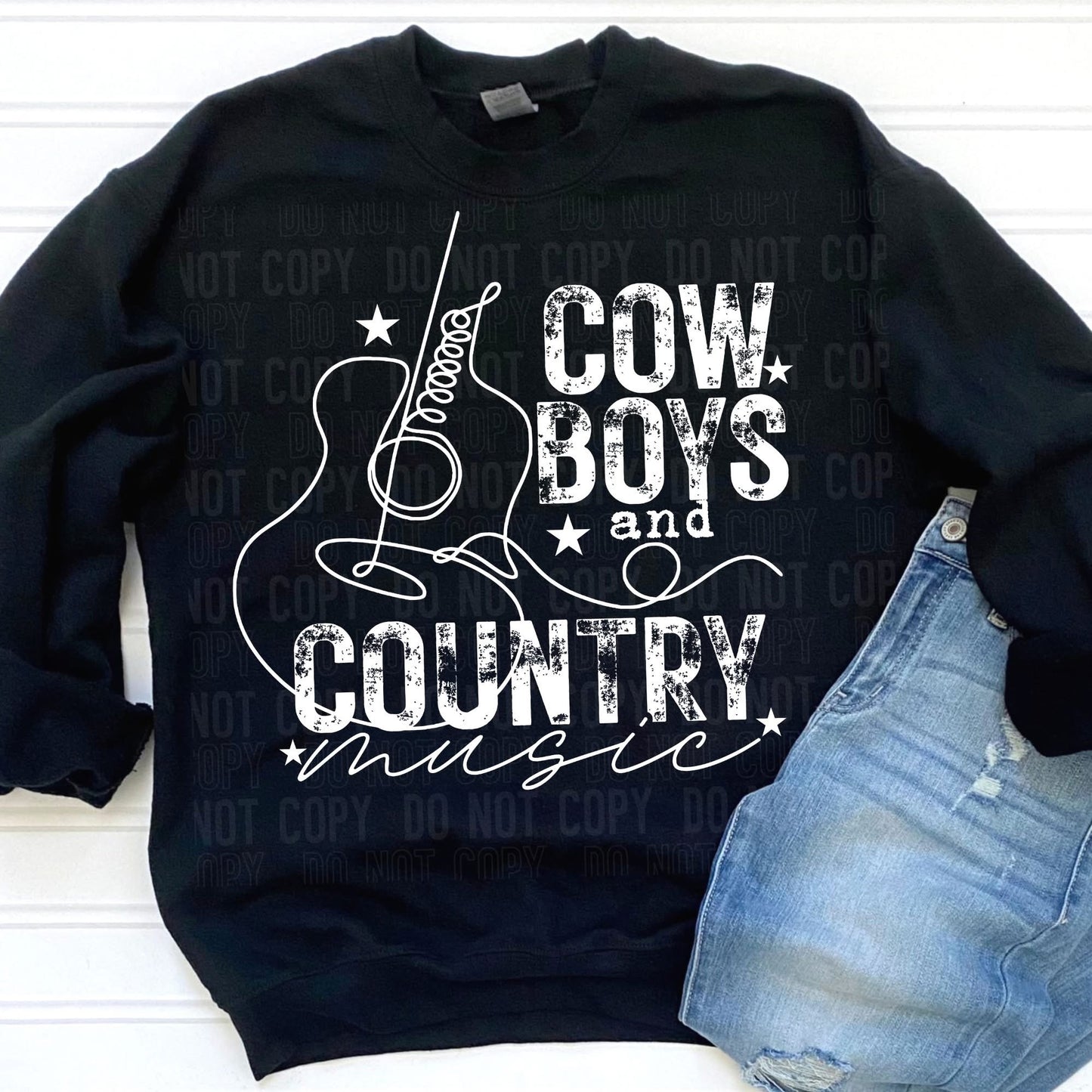 Cowboys and Country Music tee