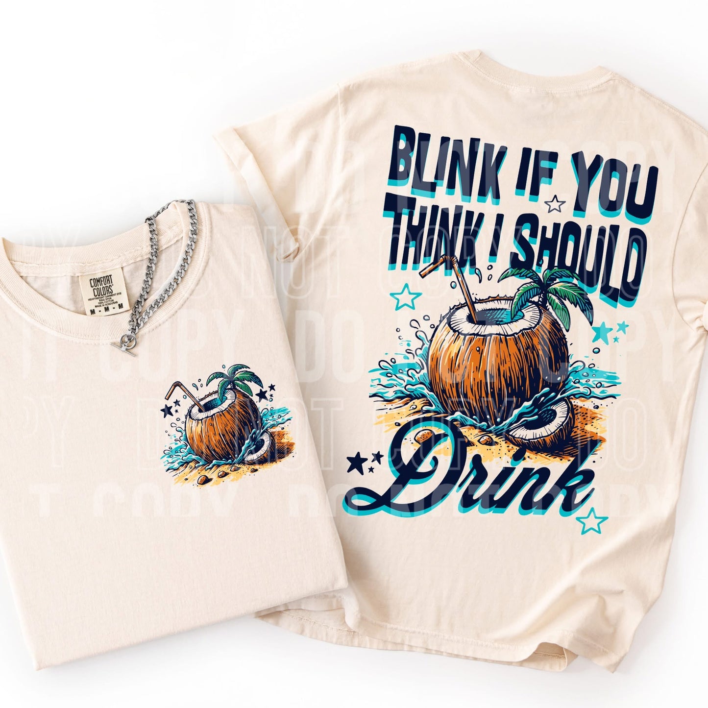 Blink if you think I should Drink tee