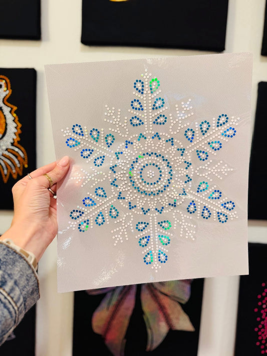 Snowflake Mandala Spangle tee