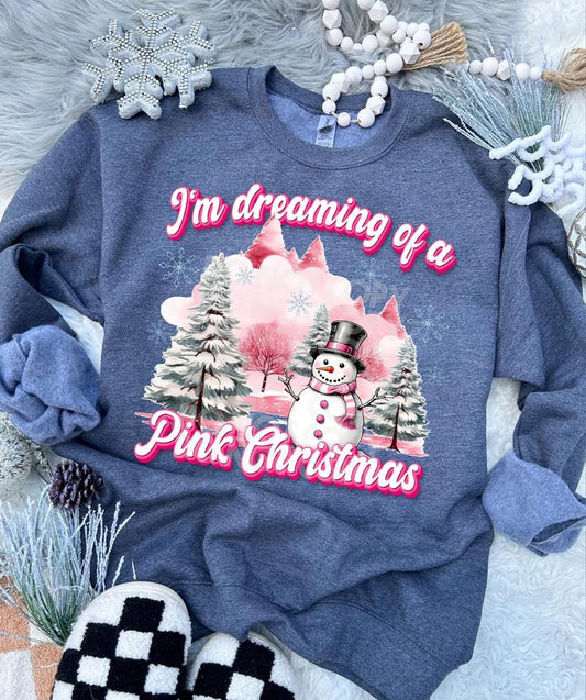 I'm Dreaming of a Pink Christmas Sweatshirt